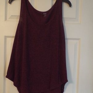 Maroon Boyfriend Tank